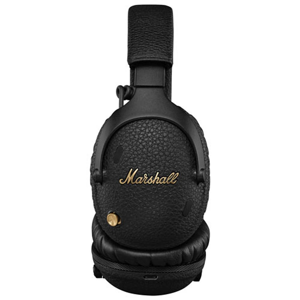 Casque d'écoute Bluetooth à suppression du bruit Monitor III de Marshall - Noir/Laiton