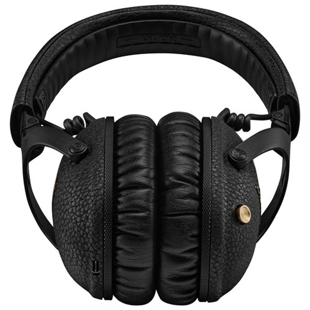 Casque d'écoute Bluetooth à suppression du bruit Monitor III de Marshall - Noir/Laiton