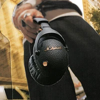 Casque d'écoute Bluetooth à suppression du bruit Monitor III de Marshall - Noir/Laiton