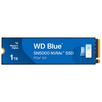 WD Blue SN5000 1TB NVMe PCI-e Internal Solid State Drive (WDBS3F0010BNC-WRSN)