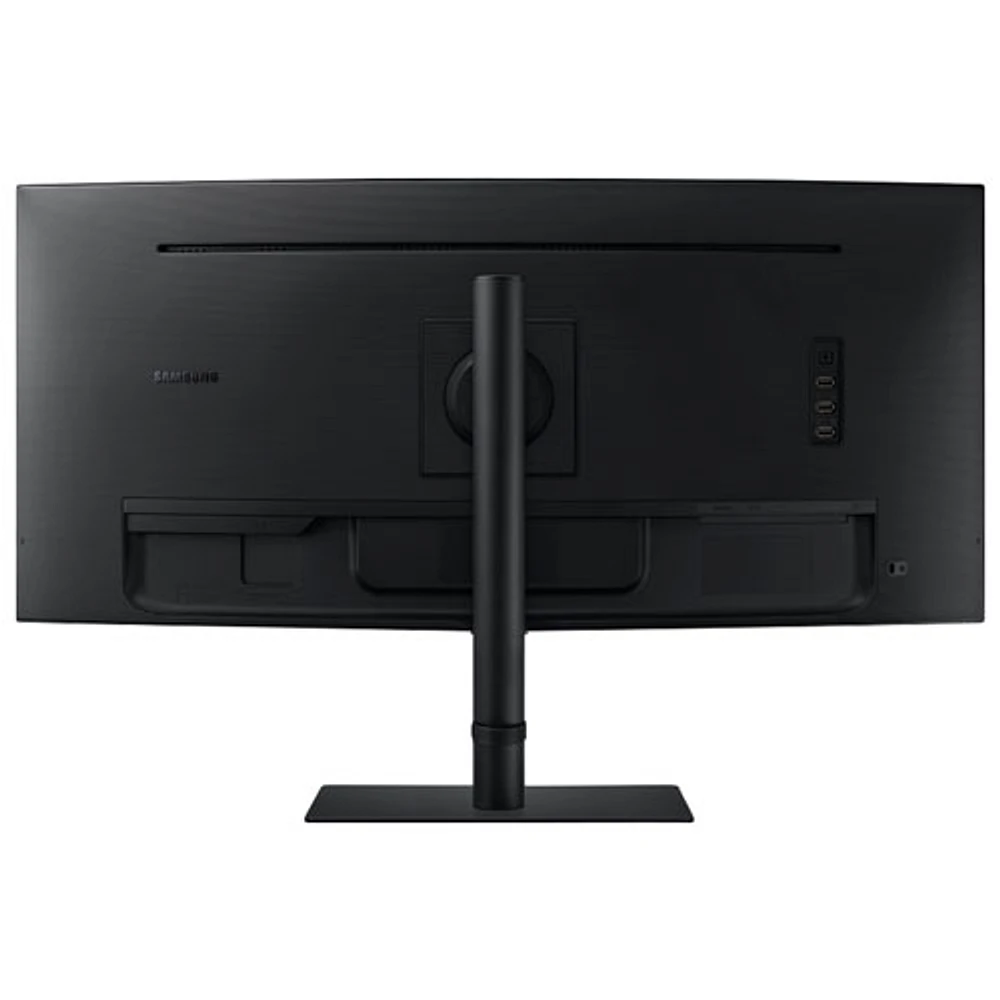 Moniteur FreeSync DEL incurvé VA QHD 100 Hz de 34 po de Samsung avec temps de réponse gris à gris de 5 ms (LS34A650UBNXGO) - Noir
