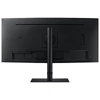 Moniteur FreeSync DEL incurvé VA QHD 100 Hz de 34 po de Samsung avec temps de réponse gris à gris de 5 ms (LS34A650UBNXGO) - Noir