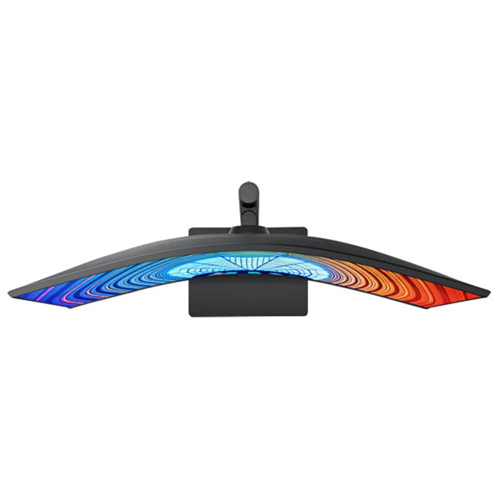 Moniteur FreeSync DEL incurvé VA QHD 100 Hz de 34 po de Samsung avec temps de réponse gris à gris de 5 ms (LS34A650UBNXGO) - Noir