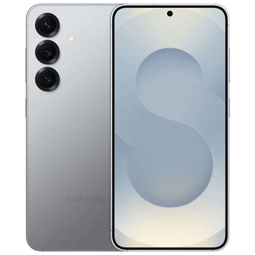 Galaxy S25 de 128 Go de Samsung avec Freedom Mobile - Ombre argent - Paiement Balance mensuel