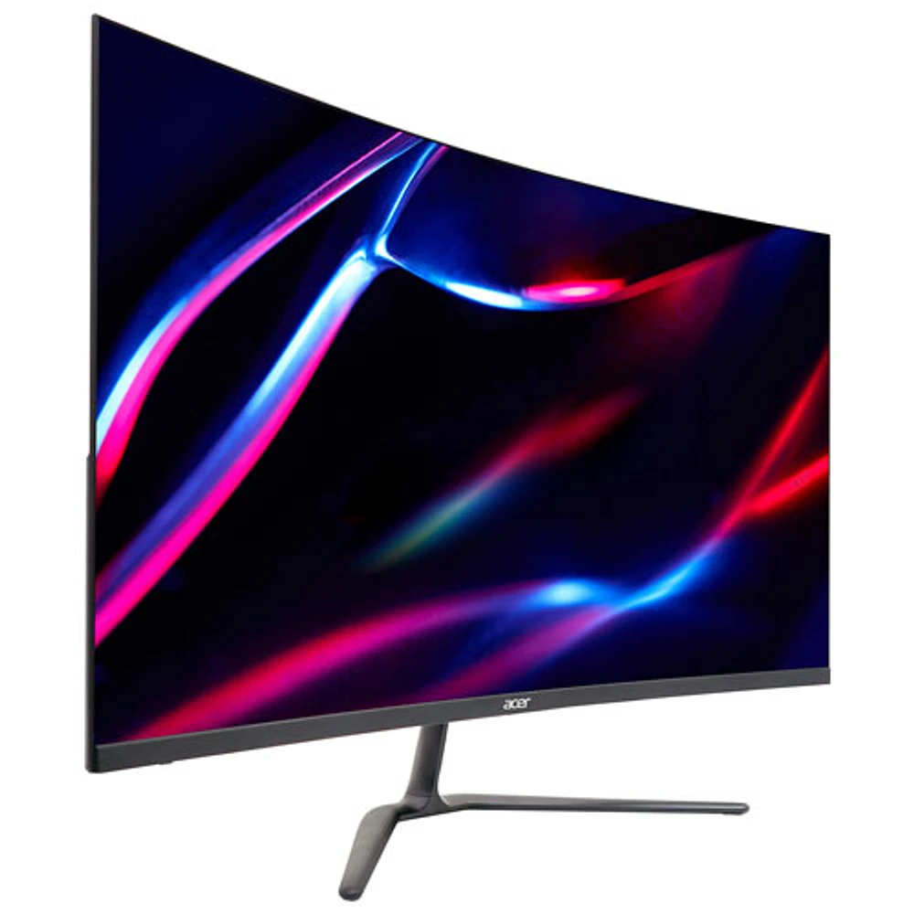 Moniteur de jeu incurvé DEL VA WQHD 5ms gris à gris 180Hz 31,5 po FreeSync d'Acer (ED320QU) - Noir