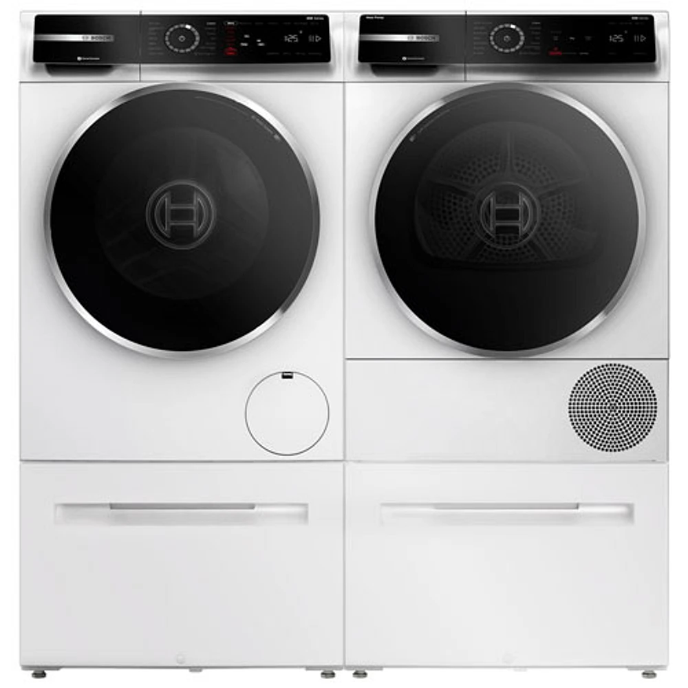 Bosch 500 Series 4.0 Cu. Ft. Heat Pump Electric Dryer (WQB245B0UC) - White