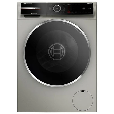 Laveuse à chargement frontal compacte haute efficacité de 2,4 pi³ série 800 de Bosch (WGB246AXUC) - Acier perlé