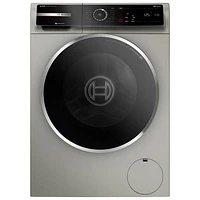 Laveuse à chargement frontal compacte haute efficacité de 2,4 pi³ série 800 de Bosch (WGB246AXUC) - Acier perlé