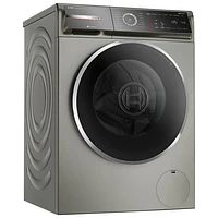 Laveuse à chargement frontal compacte haute efficacité de 2,4 pi³ série 800 de Bosch (WGB246AXUC) - Acier perlé