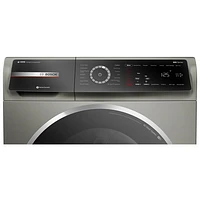 Laveuse à chargement frontal compacte haute efficacité de 2,4 pi³ série 800 de Bosch (WGB246AXUC) - Acier perlé