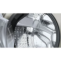 Laveuse à chargement frontal compacte haute efficacité de 2,4 pi³ série 800 de Bosch (WGB246AXUC) - Acier perlé