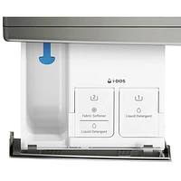 Laveuse à chargement frontal compacte haute efficacité de 2,4 pi³ série 800 de Bosch (WGB246AXUC) - Acier perlé
