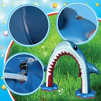 Splash Buddies Outdoor Shark Sprinkler Sprayer (BH53265) - Blue