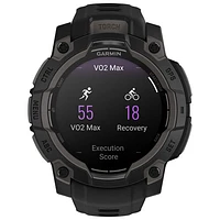 Garmin Instinct 3 AMOLED 45mm Bluetooth Multisport Smartwatch - Black
