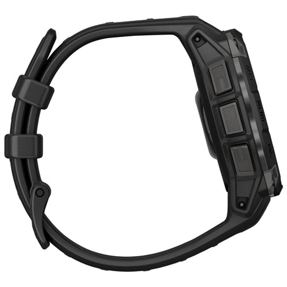 Montre intelligente multisport Bluetooth de 45 mm Instinct 3 AMOLED de Garmin - Noir