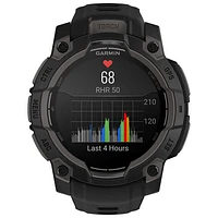 Garmin Instinct 3 AMOLED 45mm Bluetooth Multisport Smartwatch - Black