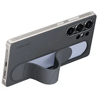 Samsung Standing Grip Fitted Hard Shell Case for Galaxy S25 Ultra - Black