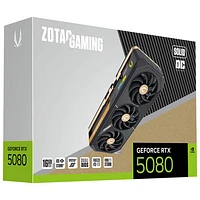 ZOTAC Gaming GeForce RTX 5080 Solid OC 16GB GDDR7 Video Card