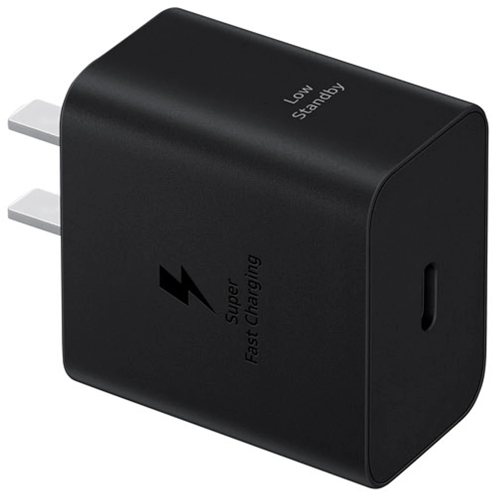 Adaptateur d'alimentation USB-C de 45W de Samsung (EP-T4511NBEGCA) - Noir