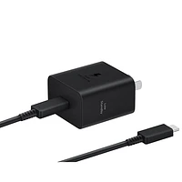 Adaptateur d'alimentation USB-C de 45W de Samsung (EP-T4511NBEGCA) - Noir