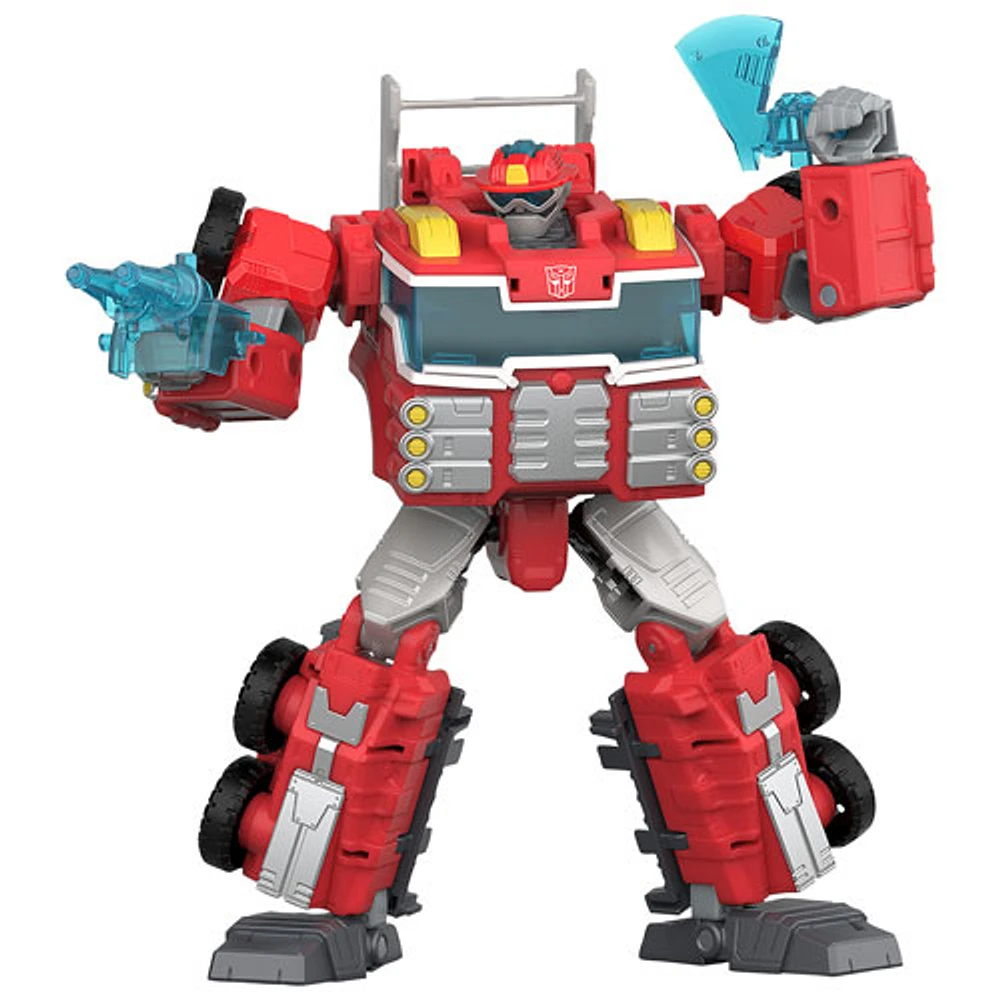 Hasbro Transformers Age of the Primes - Voyager Class Rescue Bot Heatwave Action Figure