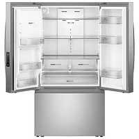 Whirlpool 36" 29.58 Cu. Ft. French Door Refrigerator with Water & Ice Dispenser (WRFF3536SZ) - Stainless Steel