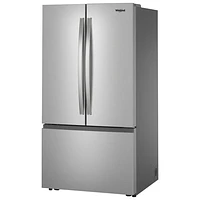 Whirlpool 36" 30.52 Cu. Ft. French Door Refrigerator with Water Dispenser (WRFF3336SZ) - Stainless Steel
