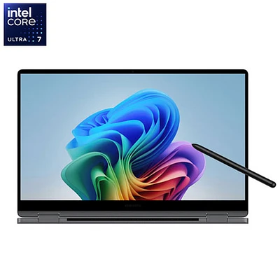 Portable CoPilot+ PC à écran tactile de 15,6 po Galaxy Book5 360 de Samsung (Core Ultra 7-256V d'Intel/SSD 512 Go/RAM 16 Go)
