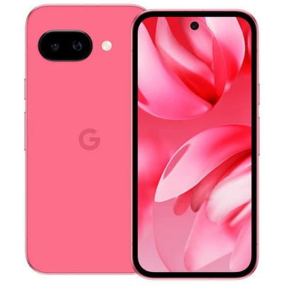 Pixel 9a de 128 Go de Google avec Freedom Mobile - Rose pivoine - Paiement Balance mensuel
