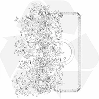 Itskins Hybrid_R Fitted Hard Shell Case for Galaxy S25 - Transparent
