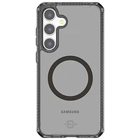 Étui rigide ajusté Hybrid_R/Vapor d'Itskins pour Galaxy S25+ (Plus) - Fumée