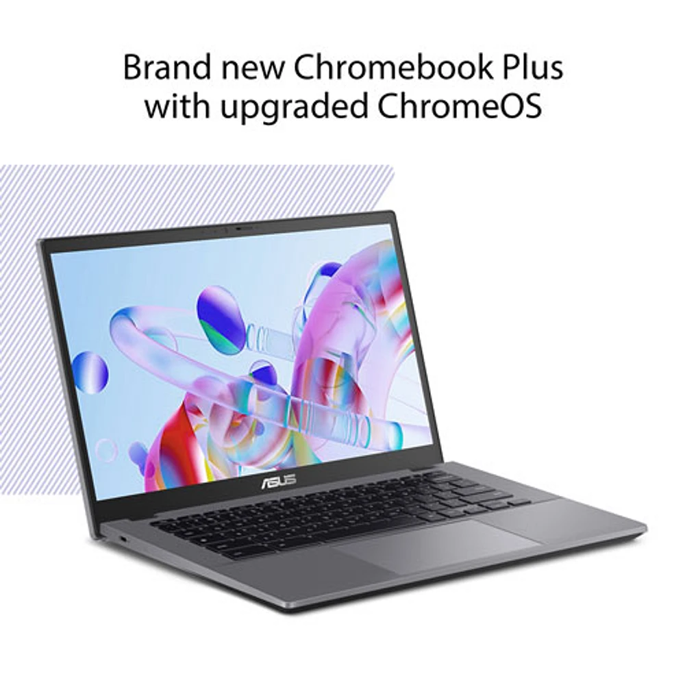 ASUS CX34 14" Touchscreen Chromebook Plus Laptop w/12 month of Google AI Pro - (Intel Core i5-1334U/16GB RAM/512GB SSD)