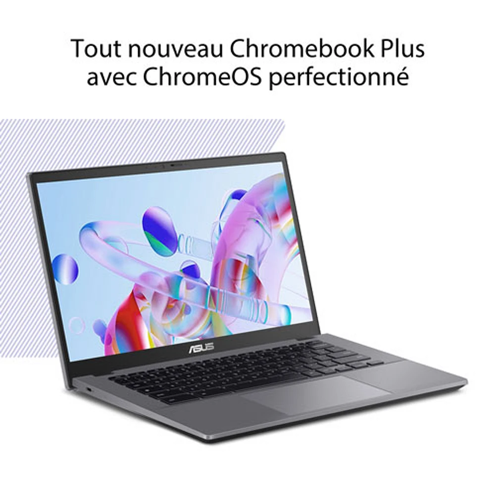 ASUS CX34 14" Touchscreen Chromebook Plus Laptop w/12 month of Google AI Pro - (Intel Core i5-1334U/16GB RAM/512GB SSD)