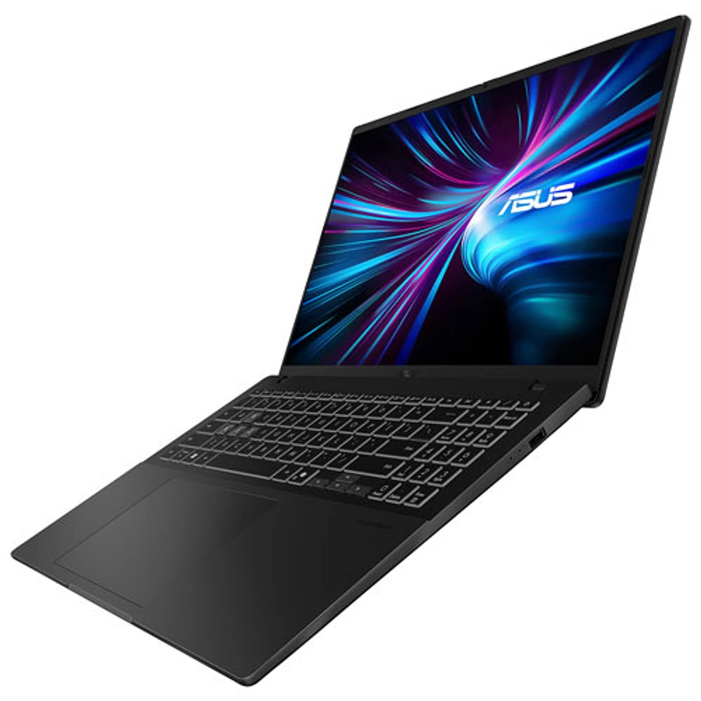 Ordinateur de jeu de 16 po V16 d'ASUS - Noir mat (Core i7 240H d'Intel/RAM 16 Go/SSD 1 To/GeForce RTX 4050/Windows 11)