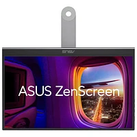 Moniteur DEL DELO HD intégrale 60 Hz 15,6 po avec temps de réponse gris à gris de 1 ms ZenScreen d'ASUS (MQ16AHE)