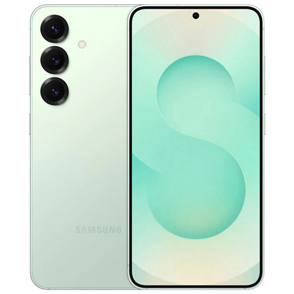 Galaxy S25 de 128 Go de Samsung avec Fido - Menthe - Financement mensuel
