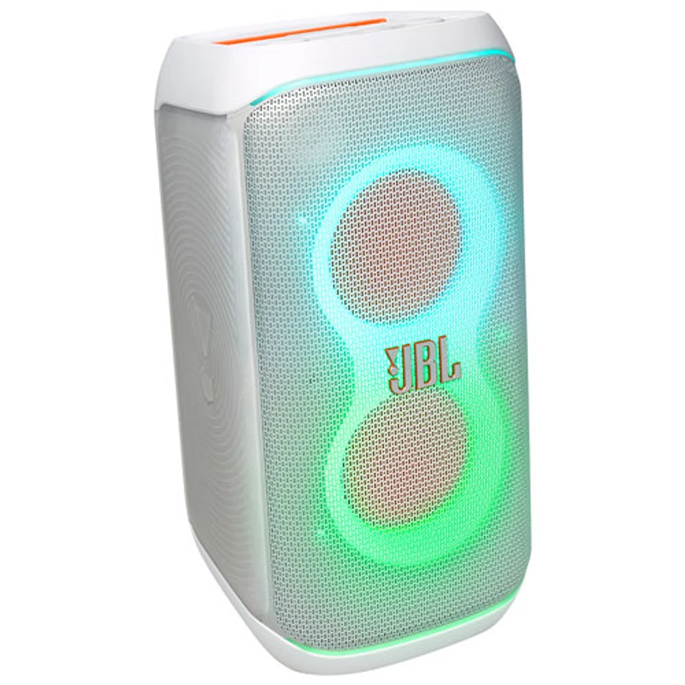 Haut-parleur de fête portatif PartyBox Club 120 de JBL - Blanc