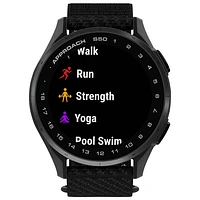 Garmin Approach S50 45mm AMOLED GPS Golf Smartwatch - Black