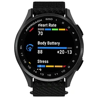 Garmin Approach S50 45mm AMOLED GPS Golf Smartwatch - Black