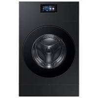 Duo laveuse-sécheuse électrique de 6,1 pi³ de Samsung (WD90F53AVBAC) - Noir brossé