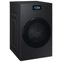 Duo laveuse-sécheuse électrique de 6,1 pi³ de Samsung (WD90F53AVBAC) - Noir brossé