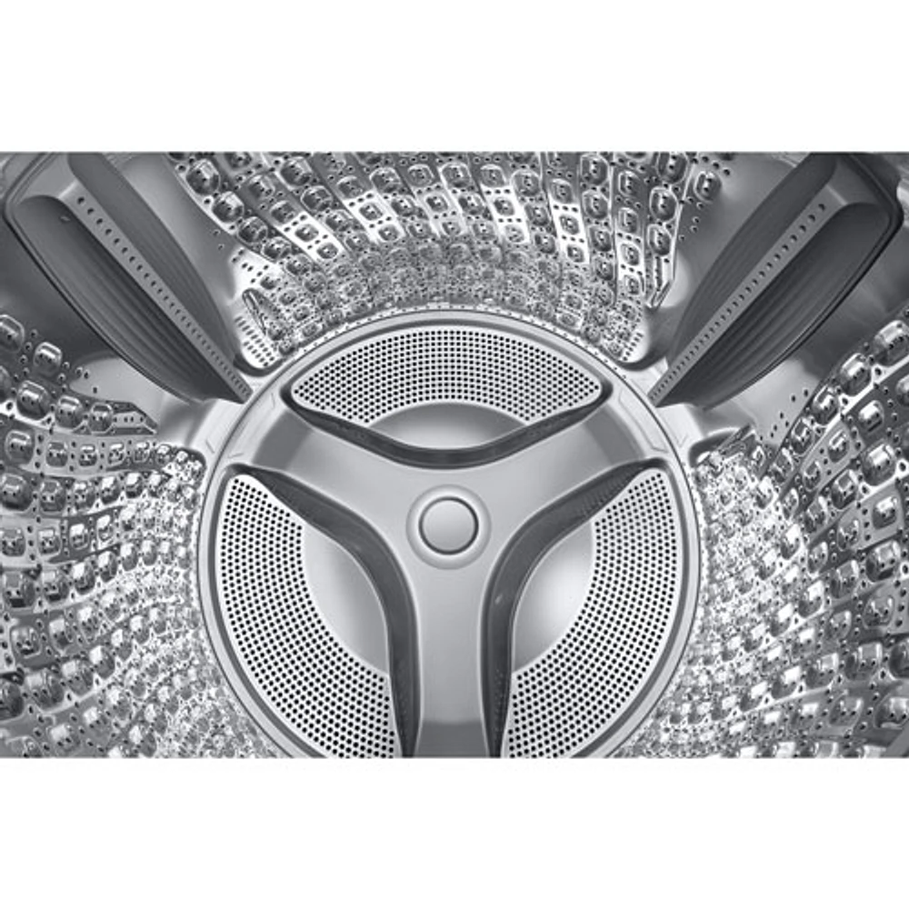 Duo laveuse-sécheuse électrique de 6,1 pi³ de Samsung (WD90F53AVBAC) - Noir brossé
