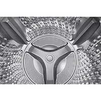 Duo laveuse-sécheuse électrique de 6,1 pi³ de Samsung (WD90F53AVBAC) - Noir brossé