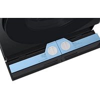 Duo laveuse-sécheuse électrique de 6,1 pi³ de Samsung (WD90F53AVBAC) - Noir brossé