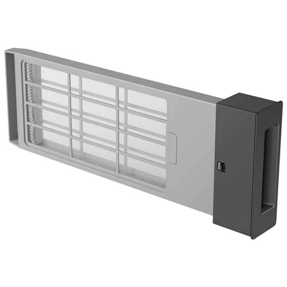 Duo laveuse-sécheuse électrique de 6,1 pi³ de Samsung (WD90F53AVBAC) - Noir brossé