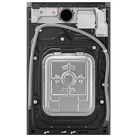 Duo laveuse-sécheuse électrique de 6,1 pi³ de Samsung (WD90F53AVBAC) - Noir brossé