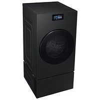 Duo laveuse-sécheuse électrique de 6,1 pi³ de Samsung (WD90F53AVBAC) - Noir brossé
