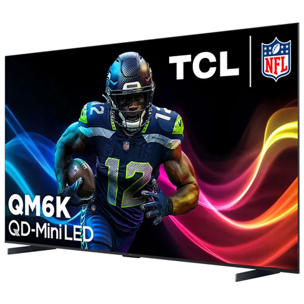 TCL 98" QM6K Series 4K UHD HDR QD-Mini LED Smart Google TV (98QM6K) - 2025