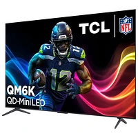 TCL 75" QM6K Series 4K UHD HDR QD-Mini LED Smart Google TV (75QM6K) - 2025