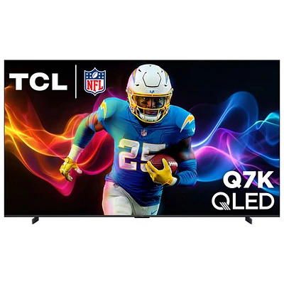 Téléviseur intelligent Google TV QLED HDR UHD 4K de 85 po de la série Q7K de TCL (85Q7K) - 2025
